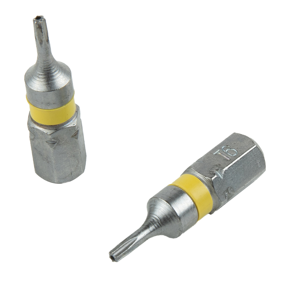 4 Stuks 25 Mm Magnetische Torx Schroevendraaier Bits Set Elektrische Schroevendraaier Hoofd T6/T8/T9/T10/T15/T20/T25/T27/T30/T35/T40 Schroevendraaier Bit