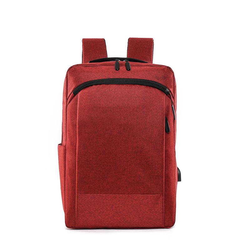 Moda mochila à prova dwaterproof água da faculdade dos homens mochila 15.6 polegada portátil notebook escola mochila para o adolescente: Red