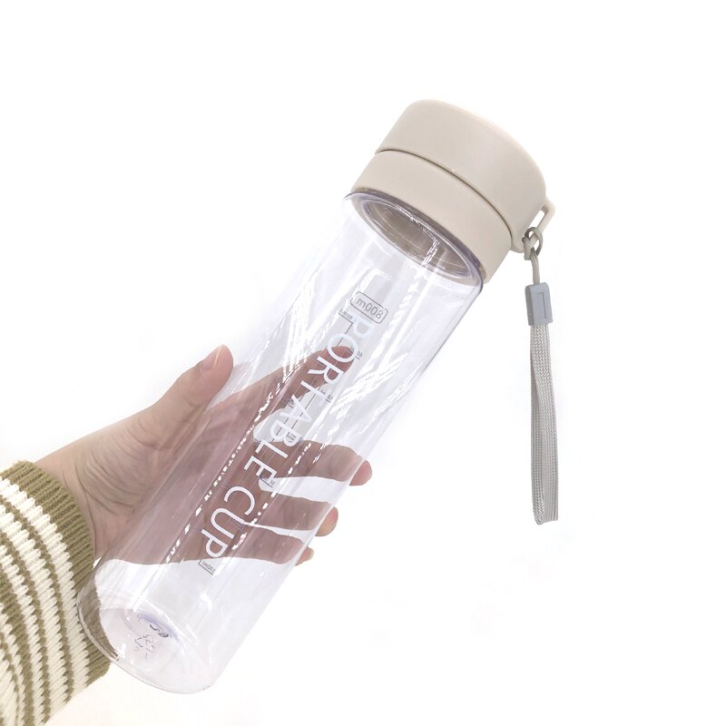 Plastflaske til vandsport 800ml bærbare reb børn drikker udendørs lækagesikker forsegling, der klatrer vandflasker: -en