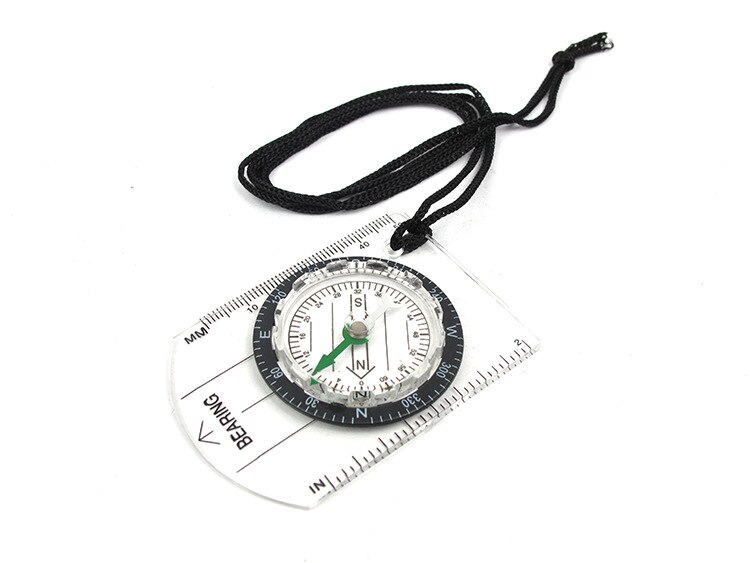 Portable Outdoor Multi-Functional Compass Refers To The North Needle Map Scale Scale Outdoor Equipment Compass