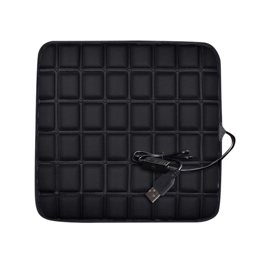 Car Electric Heated Seat Fast Heated Black Car Styling Winter Pad Cushions Auto Covers Warmer Memory Foam Pad
