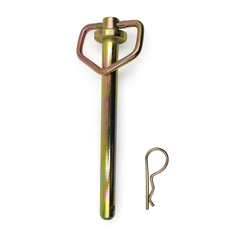 Anhängerkupplungsstift/Clip-Zubehör für Traktoren, Anhängerkupplungsstift mit Drehgriff, Heftungsstift mit Clip-Zubehör für Traktoren