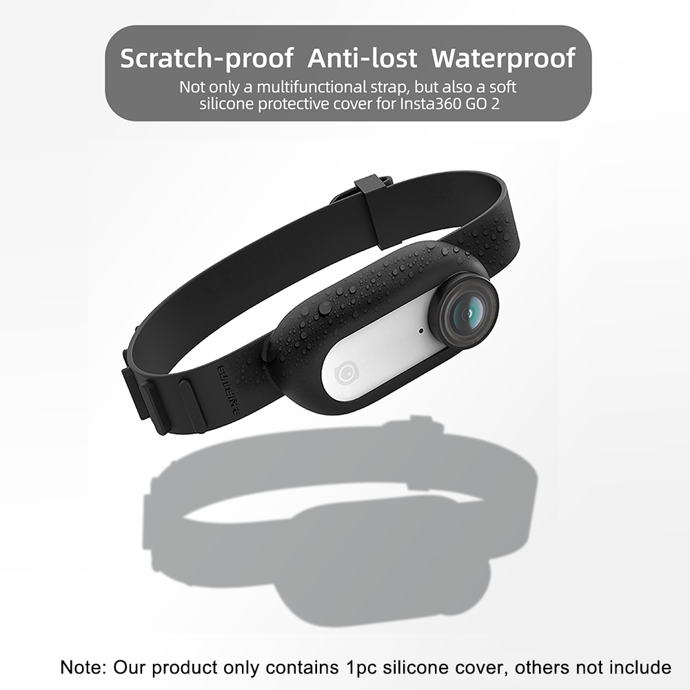 Radfahren fallen Handgelenk Gurt Laufende Tragbare Silikon Abdeckung Aktion Kamera Zubehör Rucksack Elastische Schutzhülle Für Insta360 GEHEN 2