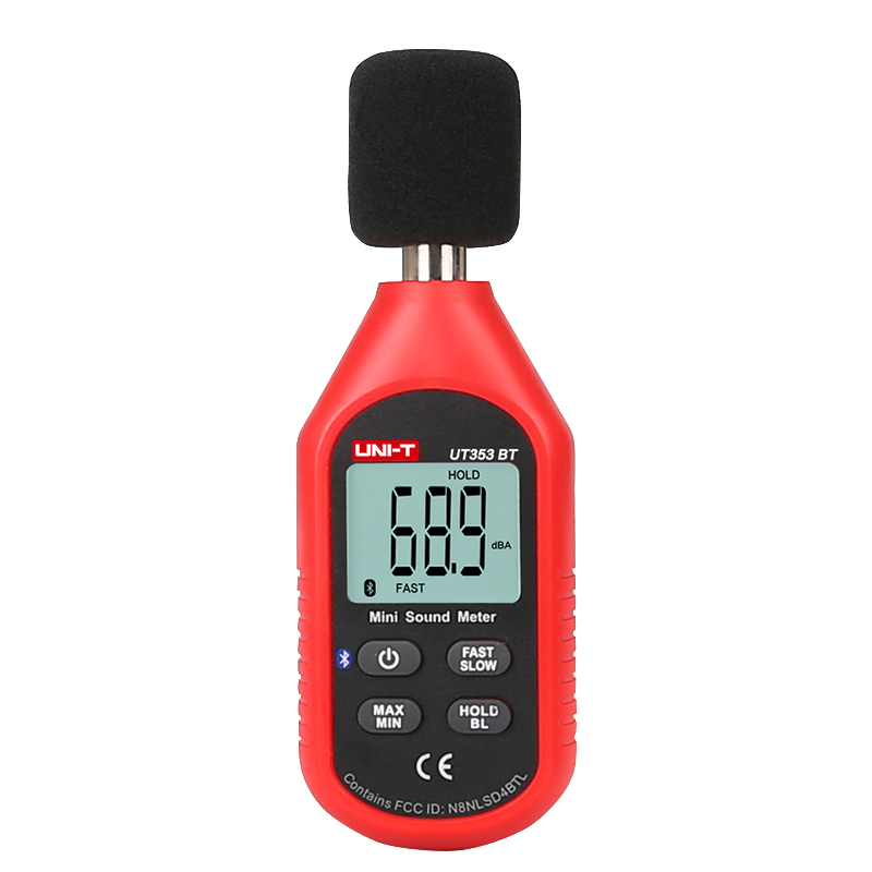 UNI-T UT353BT Sound Level Meter Digital Bluetooth Noise Meter Tester 30-130dB Decibel Monitoring Sound Level Meters