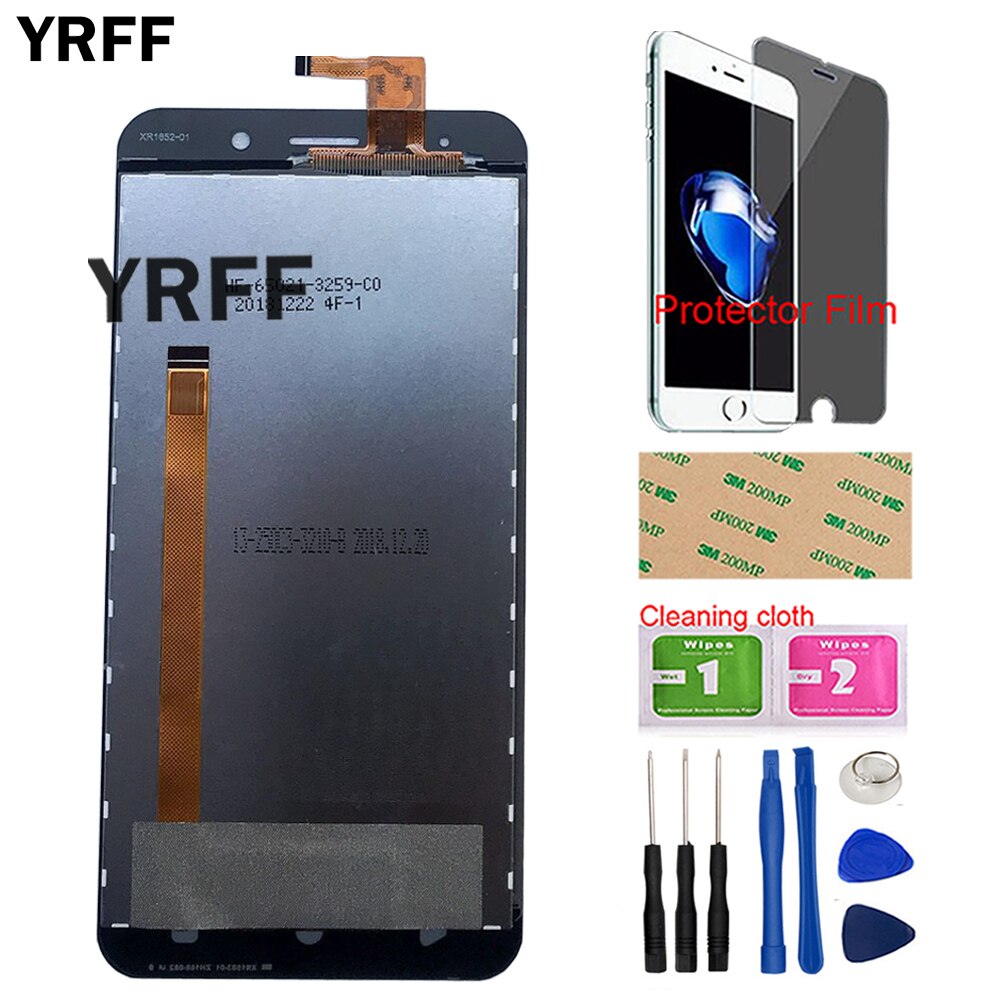 LCD Display For Vertex Impress Luck Version 15-22211-3259-2 Touch Screen LCD Display Sensor Digitizer Panel Tools Protector Film