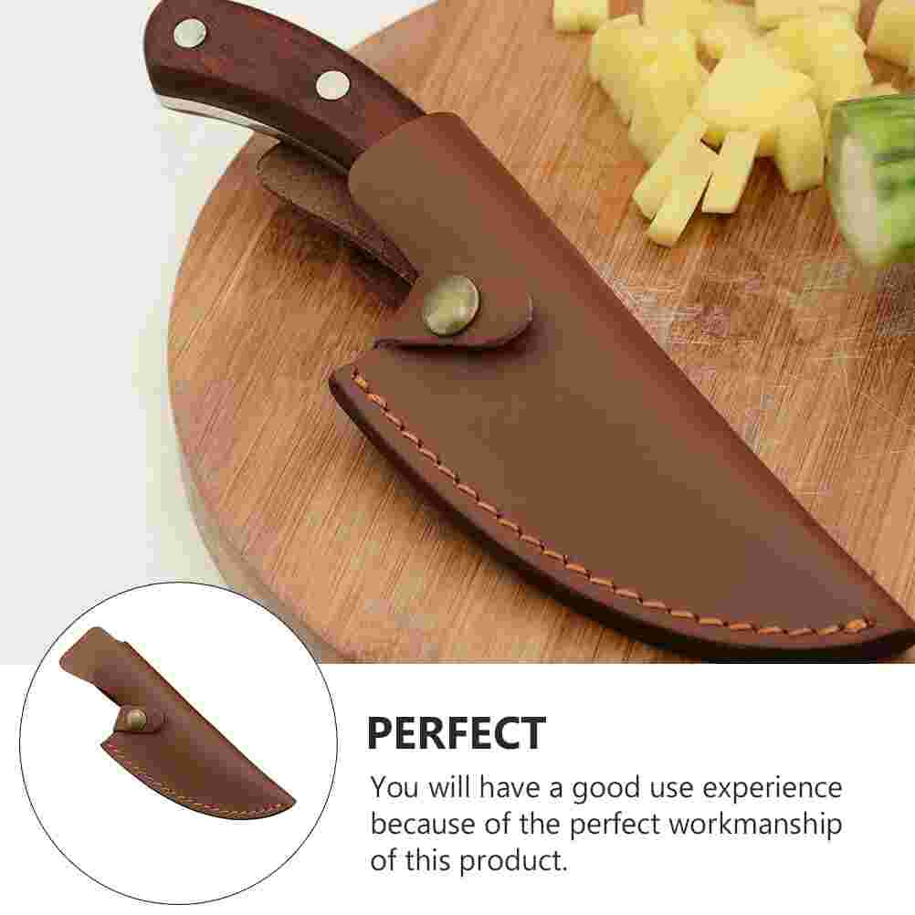 Leather Knives Sheath Decorative Knives Cover Knives Accessories for Home