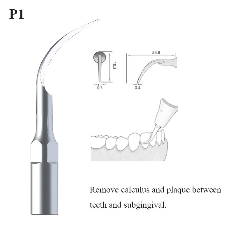 VV Zahn Ultraschall-scaler Tipps Kompatibel Mit ems/Specht UDS Zahn Zähne Whitenig Skalierung Werkzeug: P1