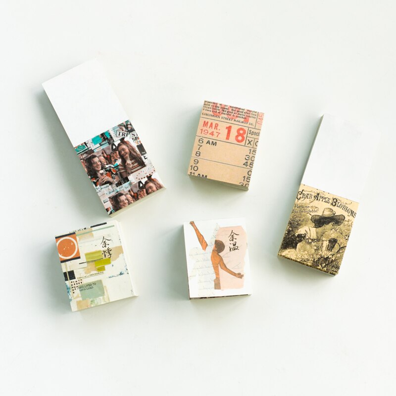 165 stk / mye retro materiale papir samler skrivbart papir til minne om scrapbooking dagbok album papirvarer dekorasjon