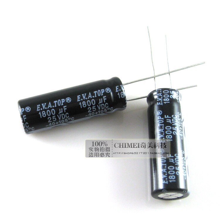 Elektrolytische condensator 25v 1800uf condensator