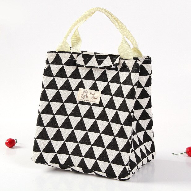 Portable Insulated Lunch Box Portable Cooler Lunch Bag Dinner Container School Food Storage Picnic Trip Cartoon Kids Women: C1  23.5X16X19CM