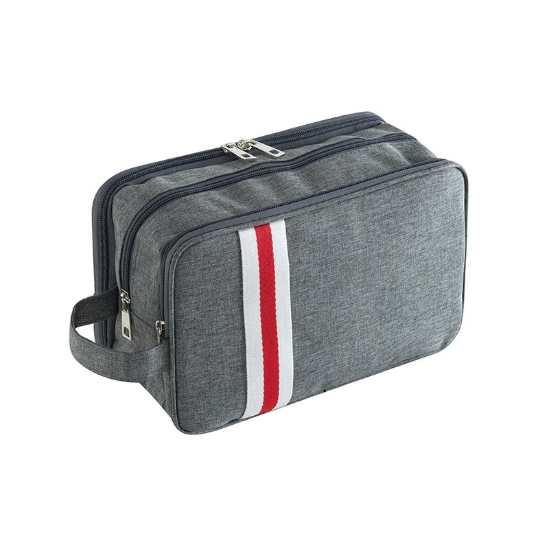 Toiletry Bag Makeup bag Cheap Women Bags Men Large Waterproof Nylon Travel Bag Cosmetic Bag Organizer Case Necessaries Make Up: Gray / L