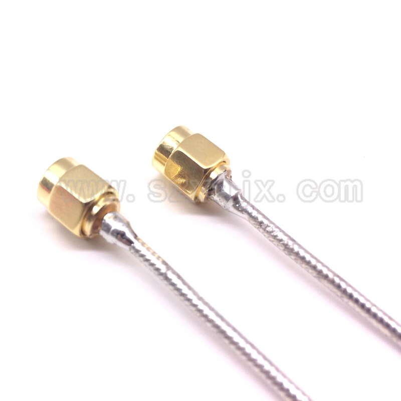 1PCS SMA Male Plug Solder to open For Semi-Rigid RG405 0.086" SMA Pigtail Cable RF Coaxial Connector Plug