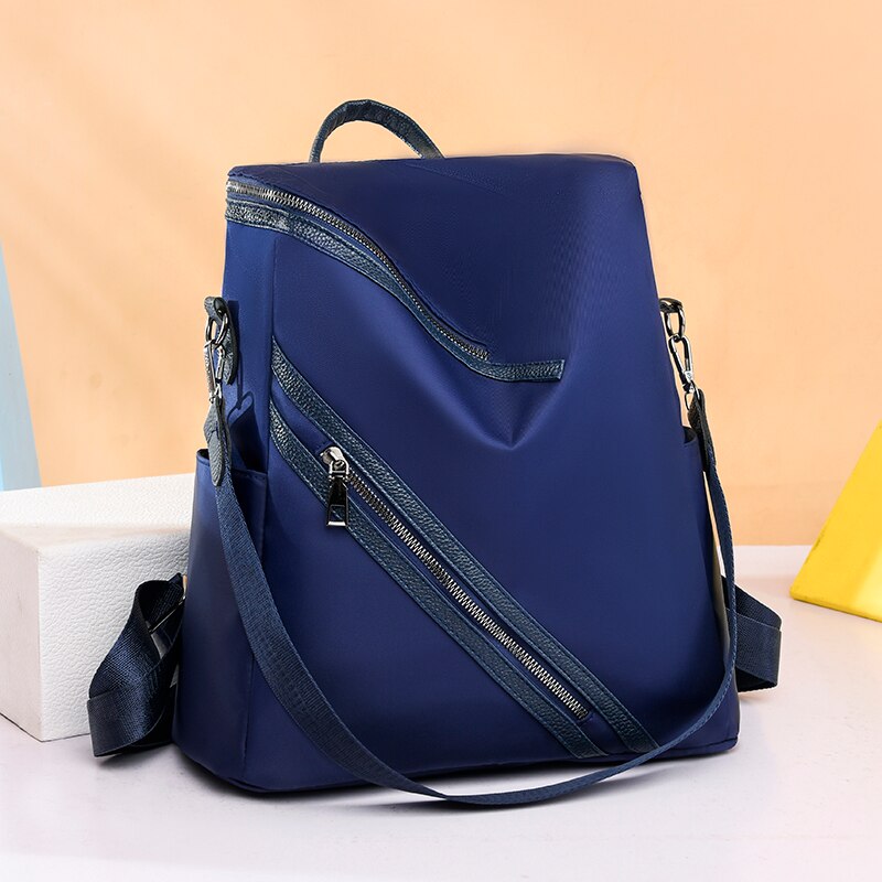 Moda anti roubo mochila de viagem feminina grande capacidade durável tecido oxford mochila bonito estilo meninas mochila escolar