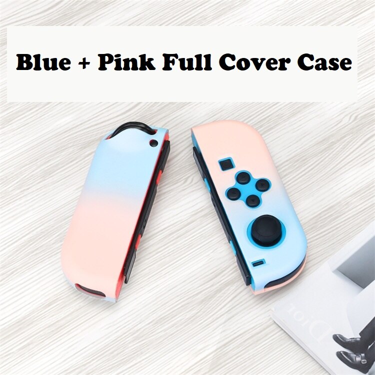 Funda protectora de silicona para Nintendo Switch Joy Con: Bluepink