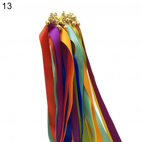 10 stuks handzaam lint met houten stokbel bruiloft feest rekwisieten decoratie interactief hulpmiddel groot goedkoop: 13