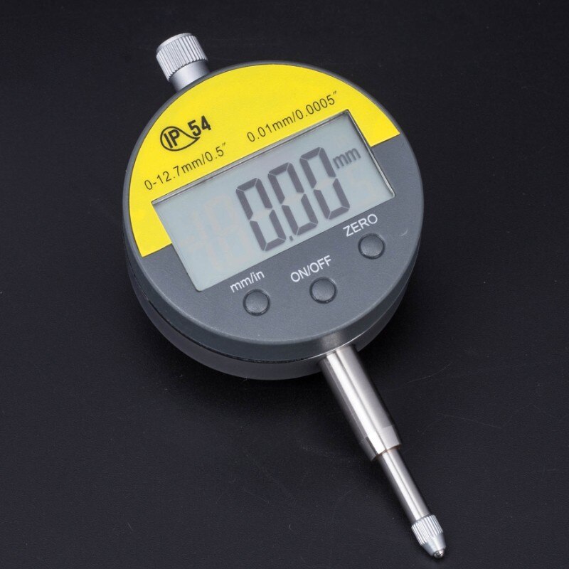 12.7mm Digital Oil Proof Dial Indicator 0.01mm Digital Millimeter Indicator Gauge Meter Measurement Tools With Box
