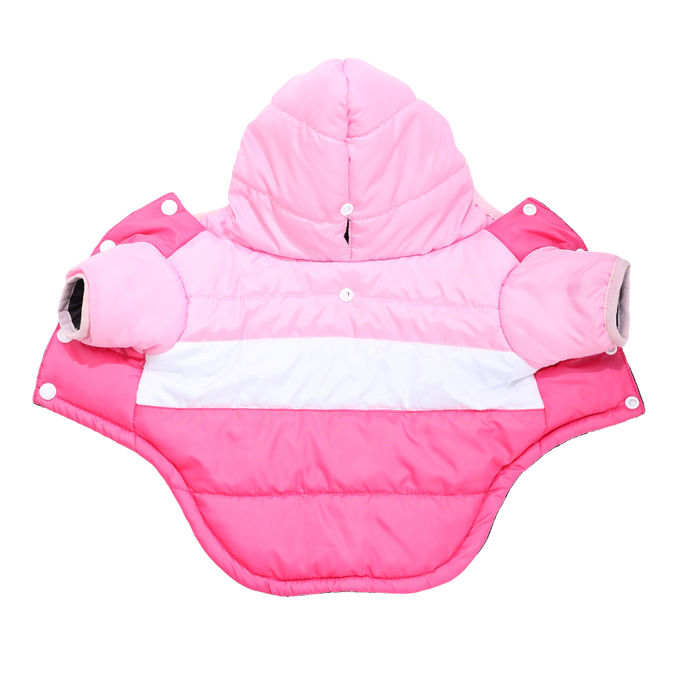 Waterdichte hondenjas, dierenkleding voor kleine en middelgrote honden, hoodies voor puppy's, honden, katten, winter- en herfstjas, chihuahua- en yorkshire-outfits.: Xl / Roze