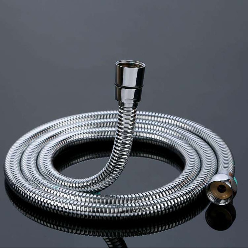 Dofaso  g1/2 bruserslange rustfrit stål anti-eksplosion blødt fleksibelt badeværelse vandrør slange brusebad tilbehør