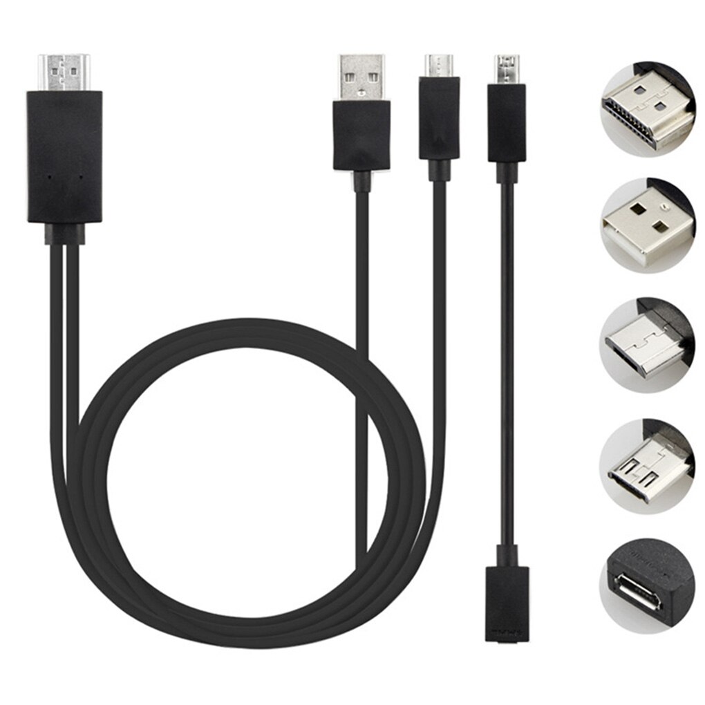 HDMI Cable 1.8m - Male to Lightning Connector - HD 1080P Converter Adapter for HDTV TV