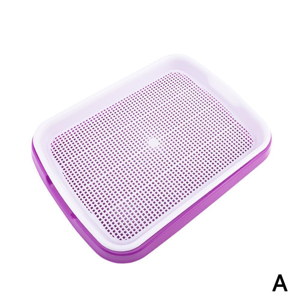 Bandeja de vivero de brotes de doble capa, gran capacidad, resina, trigo, plantación de césped, bandeja de guardería, tabla de germinación, bandeja de guardería para jardín