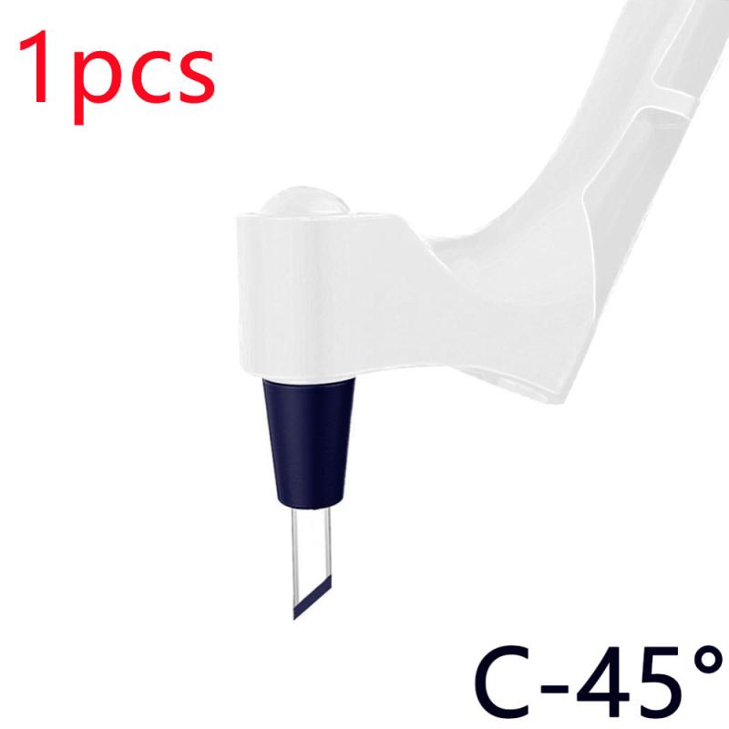 Craft Cutting Pen Tools 360 Degree Rotating Blade 3 Heads Stainless Steel Blade DIY Durable Portable Art Carving Cutter Knife: 03 1 pcs