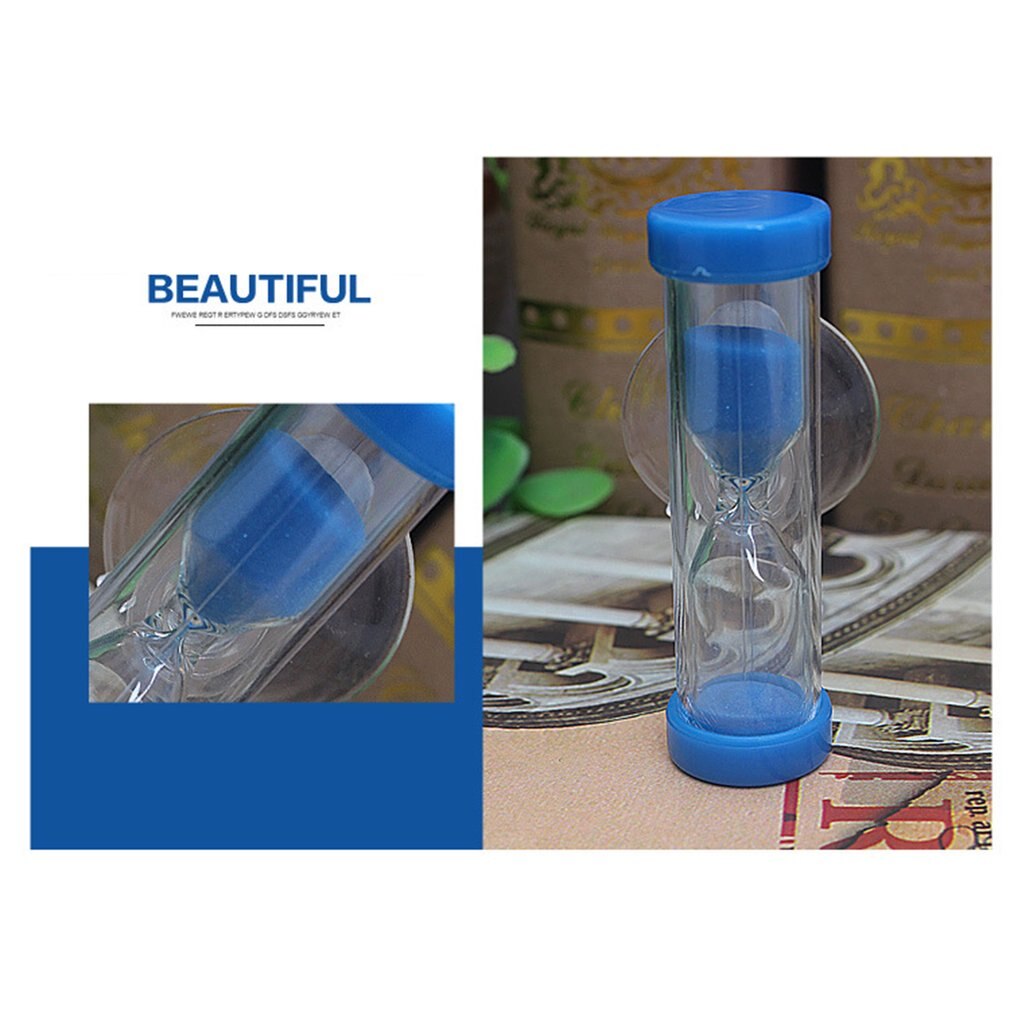 1Pc 2 minuty klepsydra dzieci klepsydra z piaskiem szczotka mini regulator czasowy kreatywne wykwintne drobne upominki