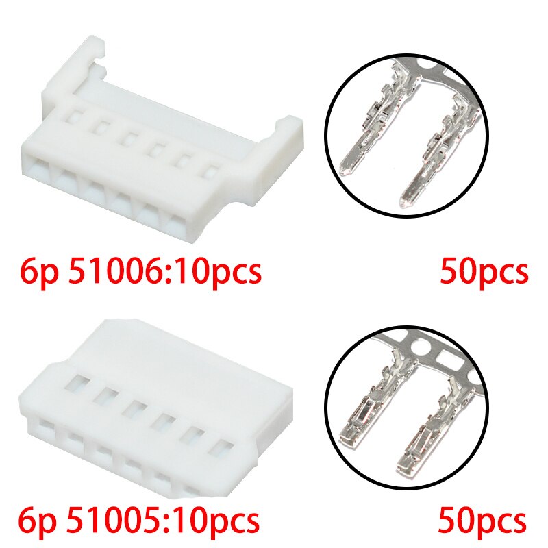 51005 51006 MX2.0 2.0Mm Connector Socket Pin Header Mannelijke Vrouwelijke Socket Terminal 51005 51006 Mx2.0 2P 3P 4P 5P 6P Pin