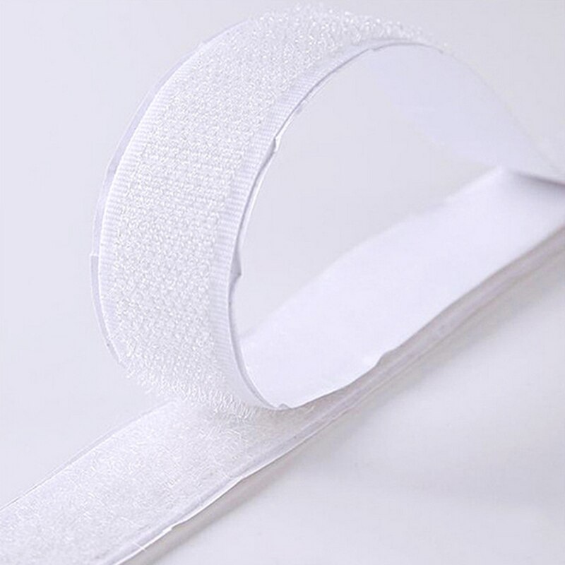3/5 Meter/pair Met Lijm Klittenband 20/25Mm: White / 20mm 3Meter