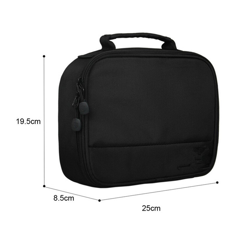 Qiaqu Elektronische Accessoires Nylon Heren Reistas Organisator Voor Datum Lijn Sd-kaart Usb Kabel Digitale Apparaat Zak