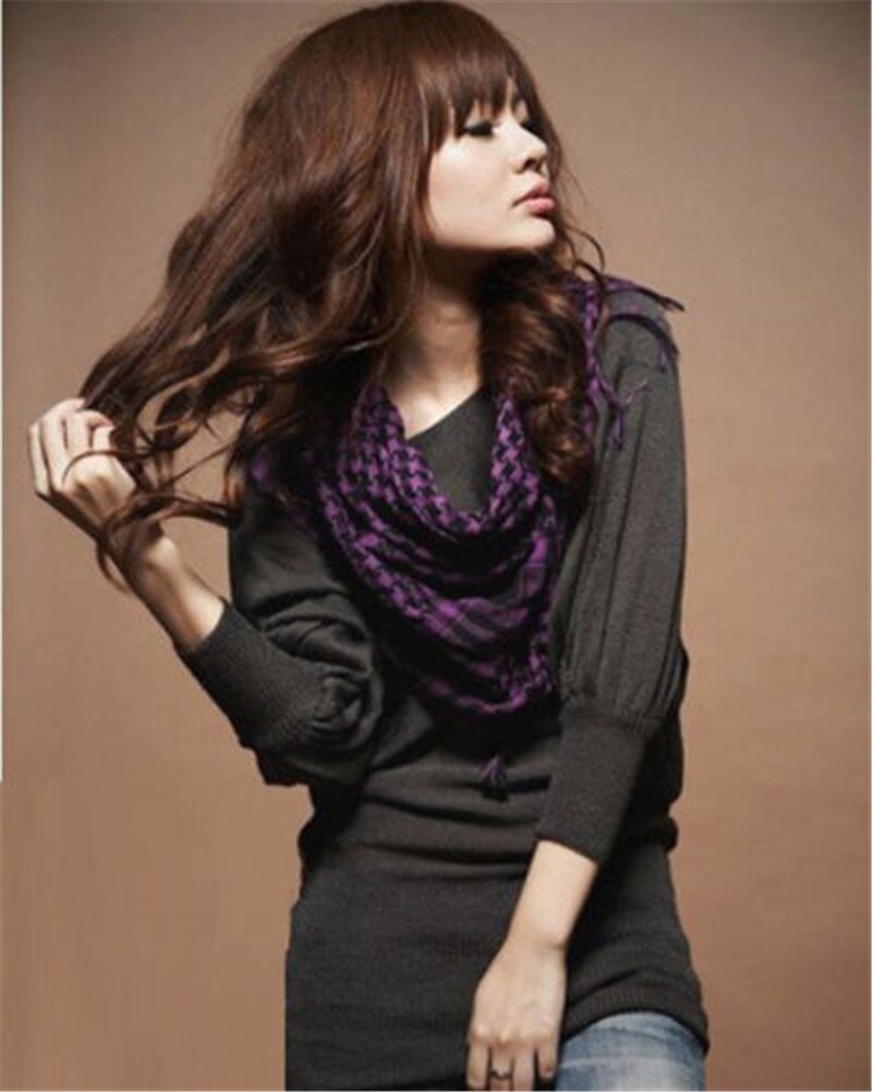 Donna Uomo unisex Arabo Shemagh Kefiah Palestinese Della Sciarpa Dello Scialle Sciarpe esso Bella sciarpa per voi