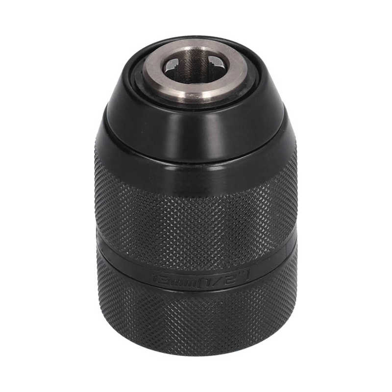 Drill Chuck Alloy Steel High Accuracy Impact Resistant High Strength Quick Connect Keyless Chuck