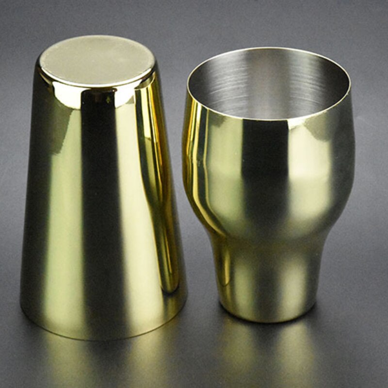 650ml in Acciaio Inox Francese Da cocktail shaker Classico Elegante sbarra cocktail shaker barista sbarra Strumento: oro