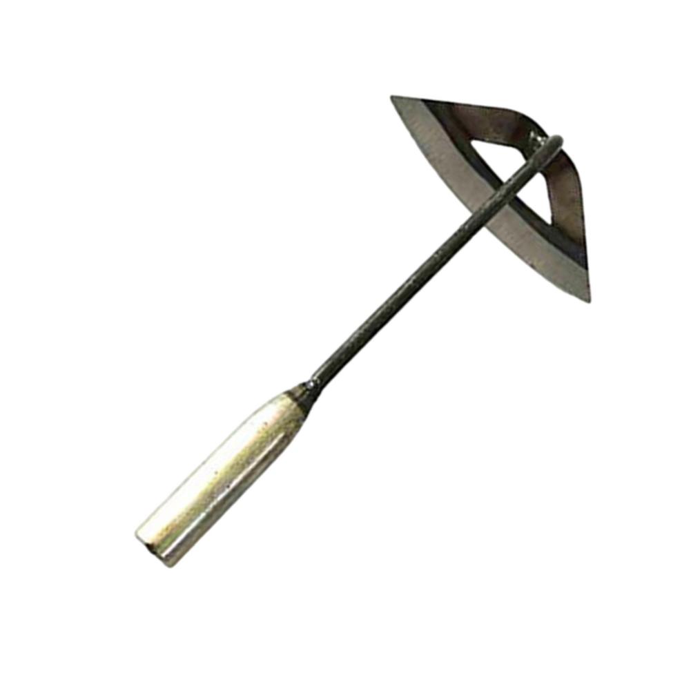 All-steel Hardened Hollow Hoe Hand-held Weeding Rake Farming Shovel Tools Planting Vegetable Farm Garden Agriculture Tools: 1PC