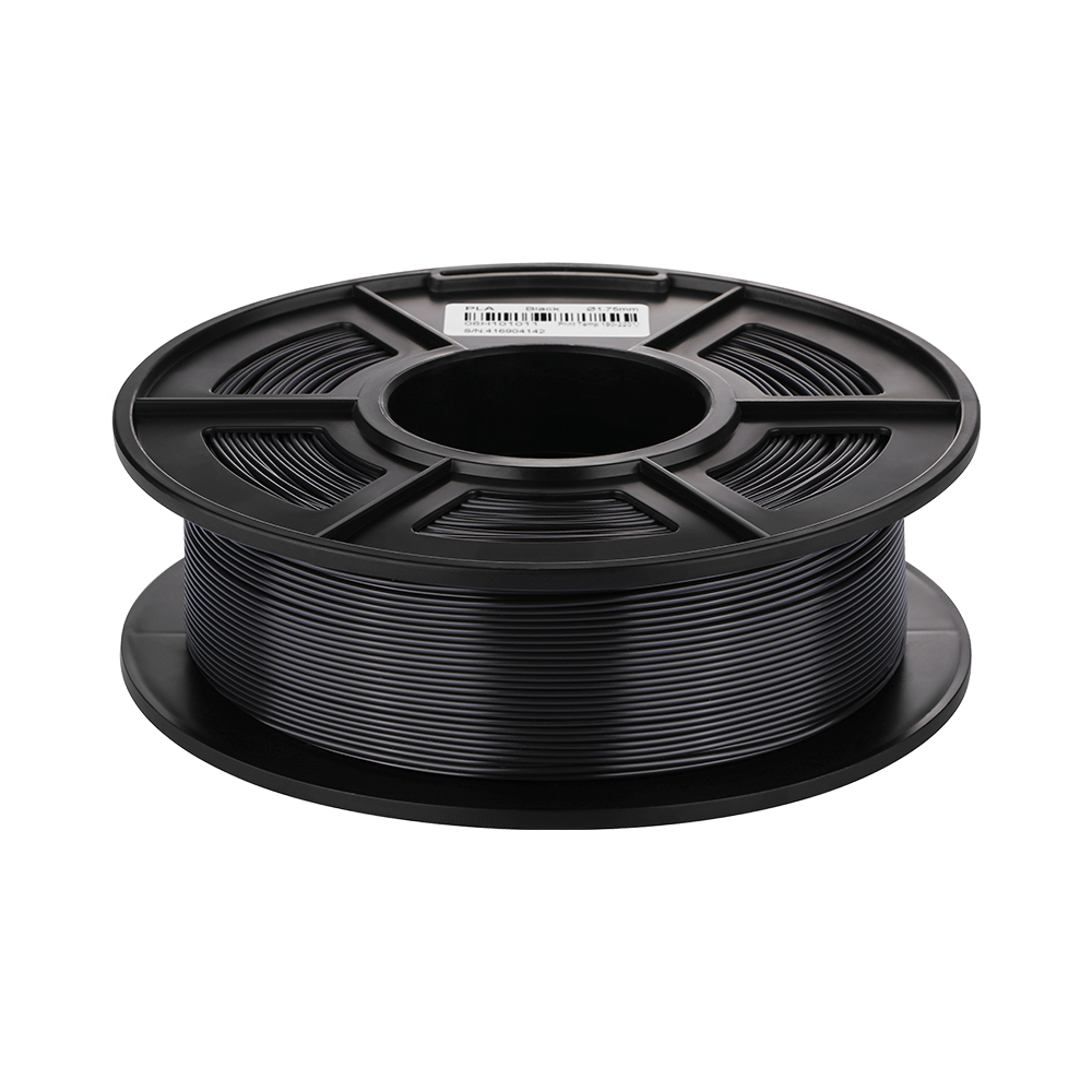 2 pieces/lot ANYCUBIC 1.75mm PLA Filament 1KG/Roll Neat Spool No Bubble Tangle Print Smoothly ECO-friendly For Mega Chiron Vyper: 1KG Black-2PCS