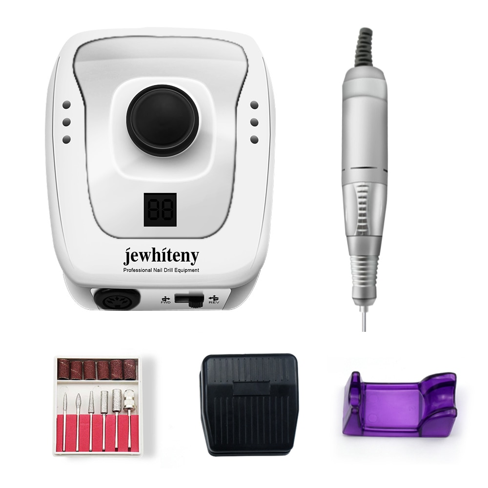35000/20000 RPM Electric Nail Drill Machine Manicure Pedicure with 6 Cutter Nail Drill bits Kit Manicure Drills &amp; Accessories