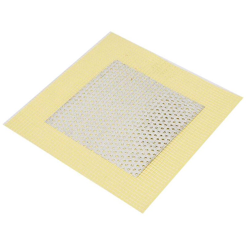 Patch de réparation de mur auto-adhésif de 5 pièces pour les dommages de trou de mur (4X4In.)
