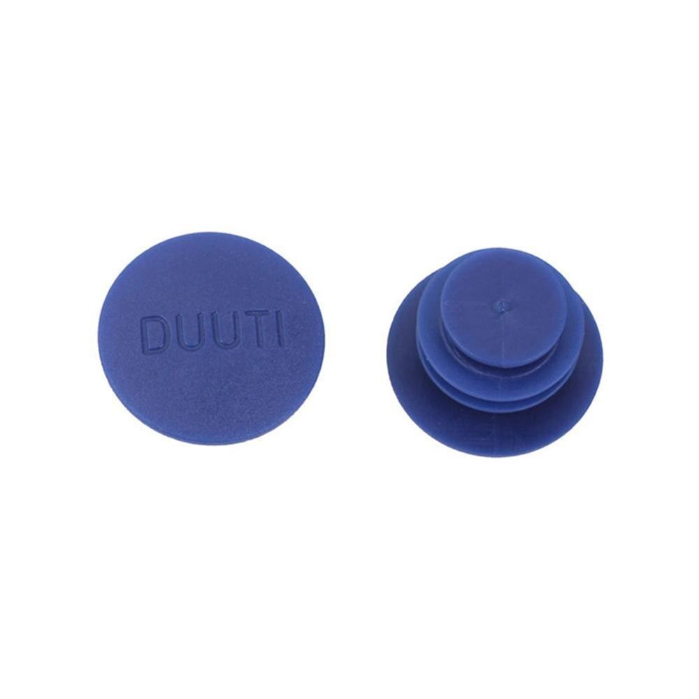 2 stuks duurzame fietsstuurdoppen, stevige fietsstuurdoppen, plastic mountainbike handvatten, hoezen voor fietsaccessoires: Blauw