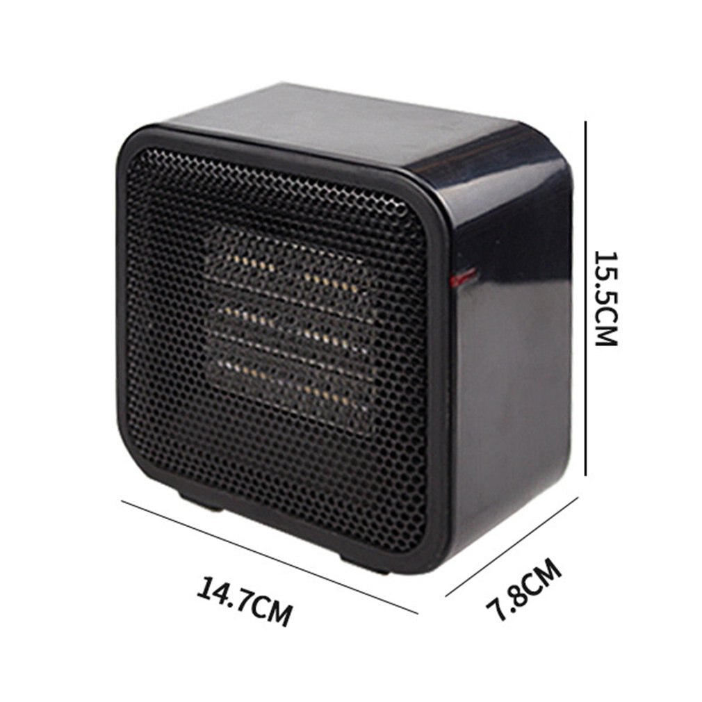 Speed Silent Heater Fan Heater Desktop Mute Heater Thermostat Office Dormitory Home Mini Heater PTC Ceramic Heating Stove
