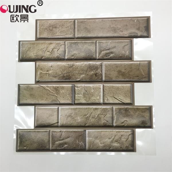 Carreaux muraux autocollants muraux 3D hexagonaux, 30x30cm x 1 pièce, Stickers muraux en PVC, pour cuisine, salle de bains, ligne artistique, décoration pour la maison: Design   10