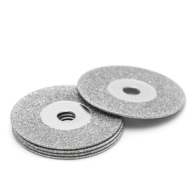 5pcs 50mm Diamonte Cutting Discs Drill Bit Shank For Rotary Tool Blade