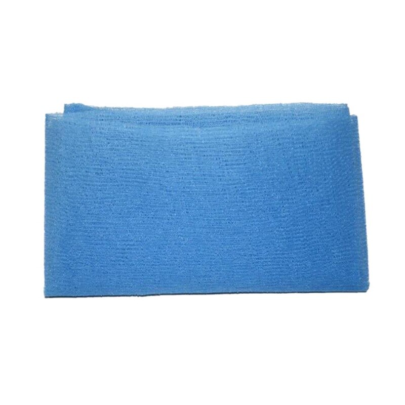 Koreaanse Lange Strips Terug Schuim Badhanddoek Nylon Sterke Zachte Badhanddoek Afdrukken