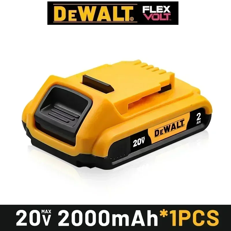 DEWALT original 18V, 6.0AH, DCB115, DCB118, DCB205, DCB200 battery charger, fast charging, lithium battery, tool battery: black