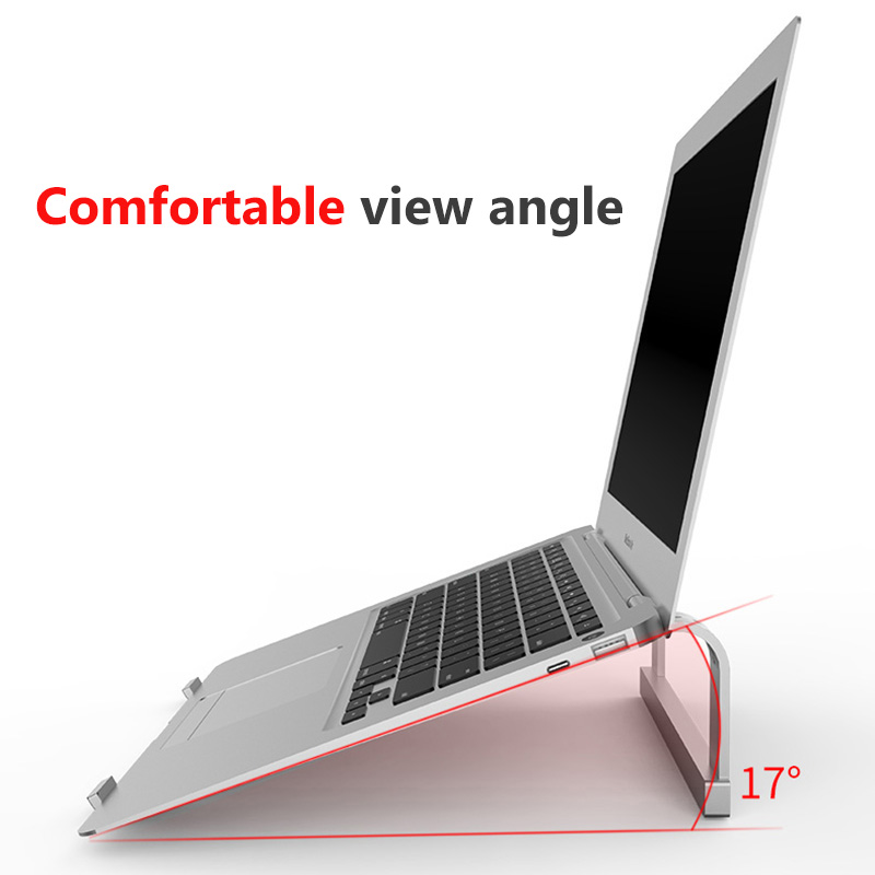 Laptopständer für macbook pro notebookständer faltbare tablet-ständerhalterung aus aluminiumlegierung laptophalter für notebookkühlung