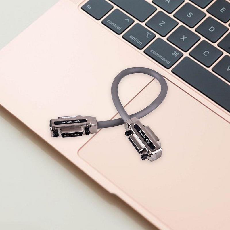 1M/1.5M/2M Ieee-488 GPIB Wire Ie488 Data Cable GBI[ Cable Head PIC Industrial Control Board Communication Cable With Metal Hood