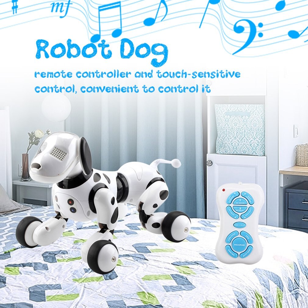 Roboter Hund Elektronische Haustier Intelligente Hund Roboter Spielzeug 2,4G Clever kabellos Reden Fernbedienung freundlicher Für Geburtstag