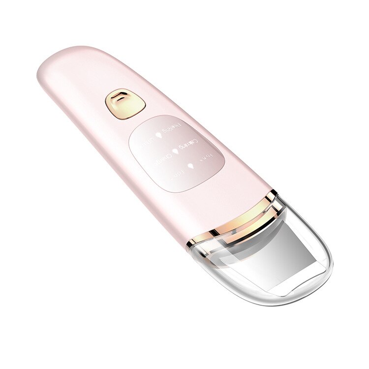 Oplaadbare Ultrasone Gezicht Huid Scrubber Facial Cleaner Peeling Trillingen Mee-eter Verwijderen Exfoliërende Porie Cleaner Tool: BH0120-2