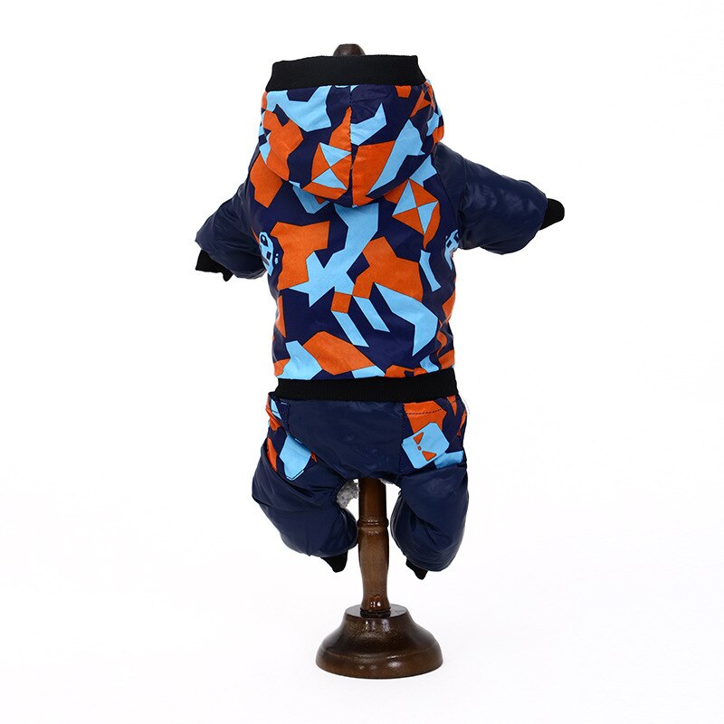 Vinter hundkappa kläder för chihuahua mops tjock varm överall för hundar små hundkläder s-xxl husdjur outfit kläder