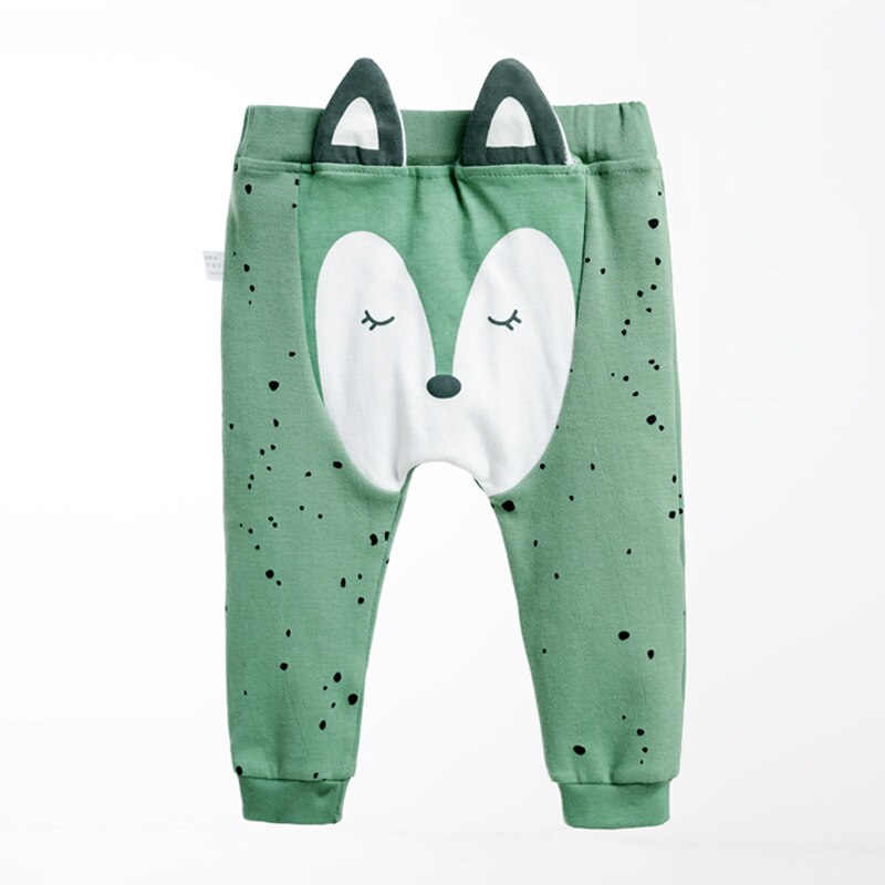 Pantalon PP pour bébé garçon et fille, vêtement de printemps et d'automne en coton, sarouel, mignon, , à la , décontracté