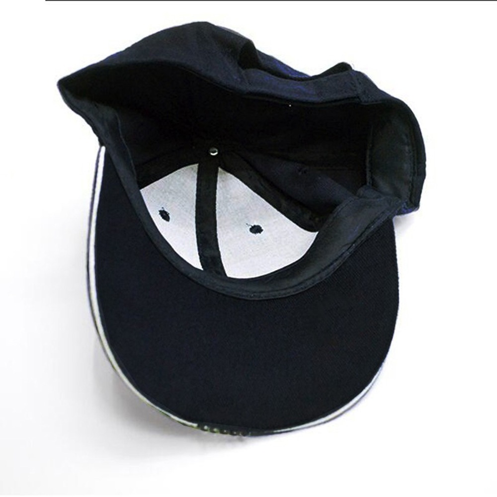 Gorra de béisbol al aire libre con sombrero LED con 5 luces LED brillantes para lectura de caza y pesca