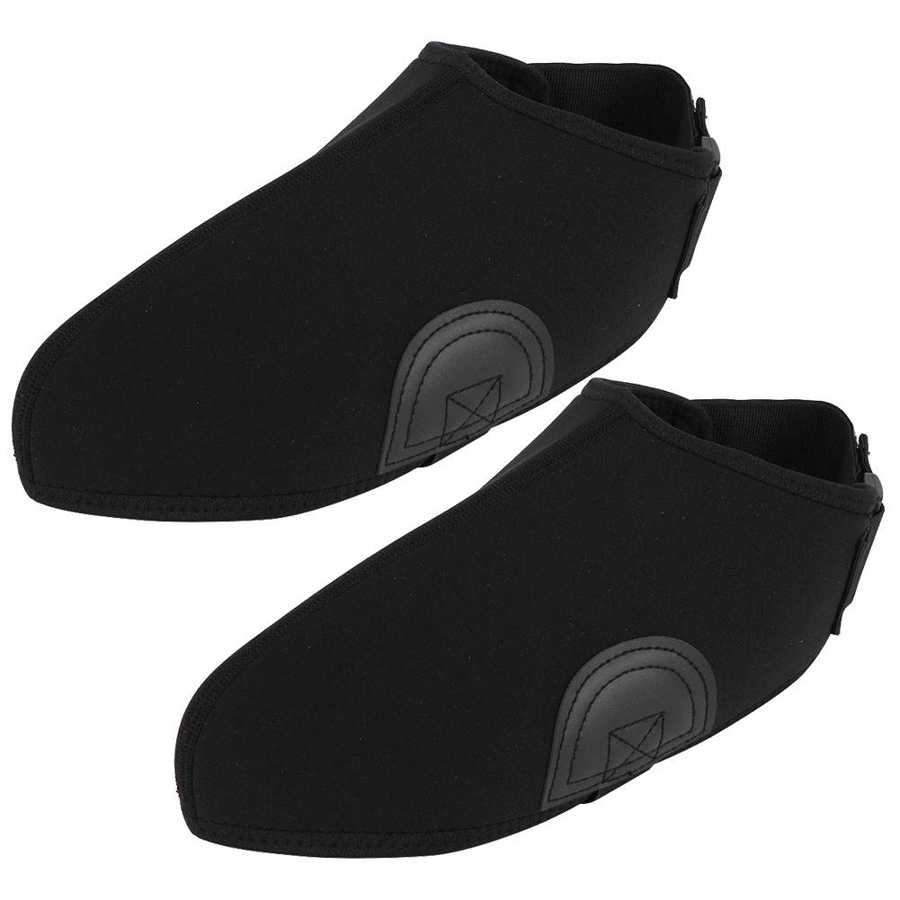 1 par de cubiertas protectoras para zapatos de esquí, doble placa, Protector para zapatos de nieve, Protector para botas de esquí a prueba de viento, cubierta para calzado de nieve
